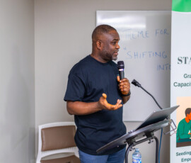 Eebenezer Appiagyei on CCAC event